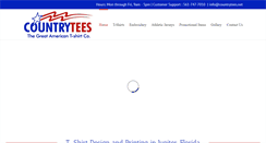 Desktop Screenshot of countrytees.net