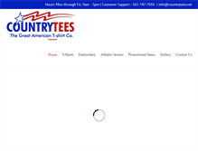 Tablet Screenshot of countrytees.net